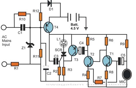 x ray circuit diagram labeled
